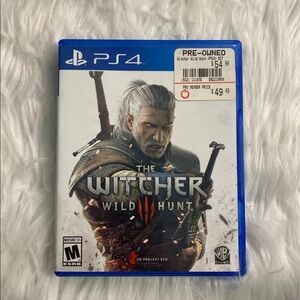 The Witcher Wild Hunt PlayStation 4